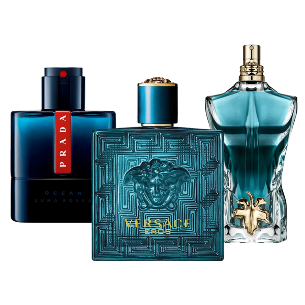 Prada Luna Rossa, Versace Eros, Le Beau (Eau De Parfum)