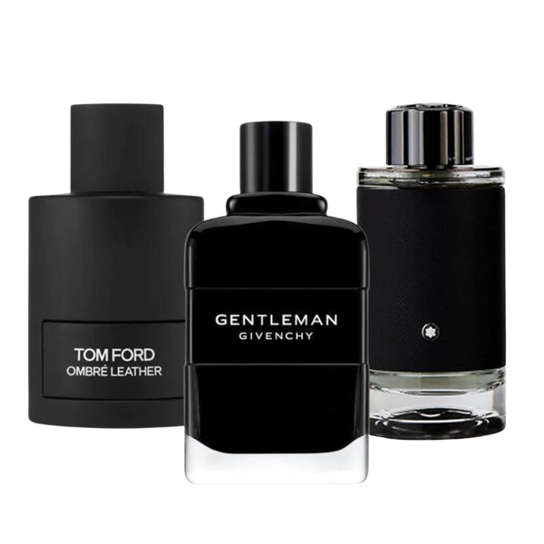 Tom Ford Ombre Leathe, Givenchy Gentleman, Montblanc Explorer (Eau de Parfum)